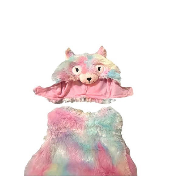 072 Pastel Plush Llama Costume 6-12 Months - Picture 3 of 6
